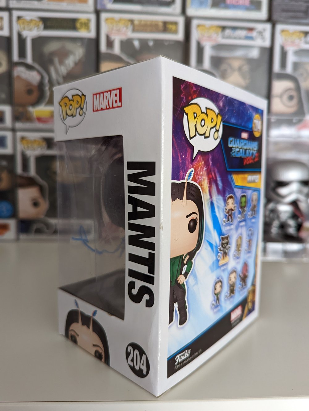 Pom Klementieff Guardians of the Galaxy Mantis Signed Funko