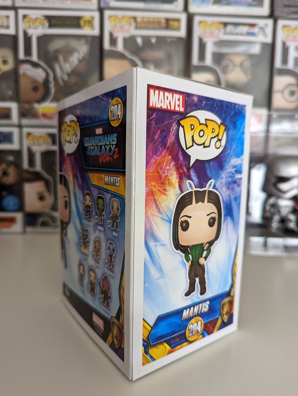 Pom Klementieff Guardians of the Galaxy Mantis Signed Funko