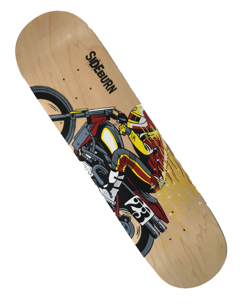 Image of Sideburn Wizard Skate Deck