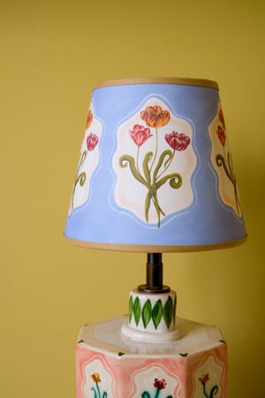 Image of Trio of Tulips Lampshade