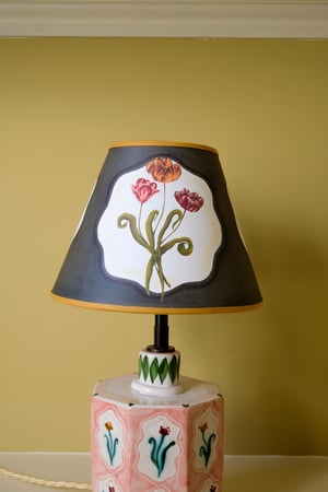 Image of Trio of Tulips - Tapered Empire Lampshade