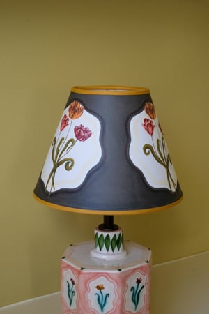 Image of Trio of Tulips - Tapered Empire Lampshade