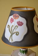 Trio of Tulips - Tapered Empire Lampshade
