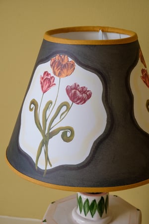 Image of Trio of Tulips - Tapered Empire Lampshade