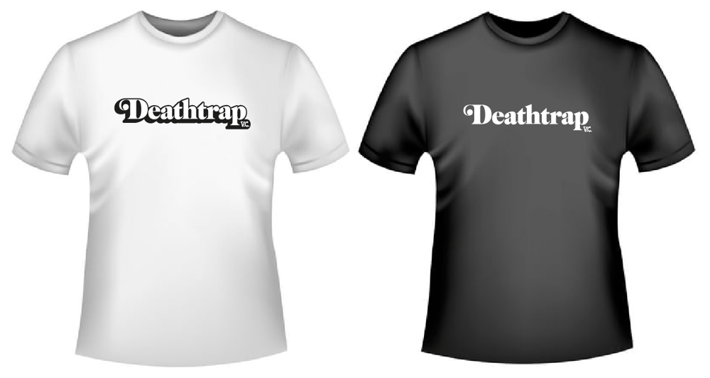 Image of  Deathtrap logo shirt