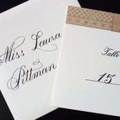 Image of Place Card Calligraphy