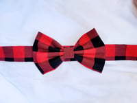 Image 2 of Buffalo Plaid bowtie 🎀