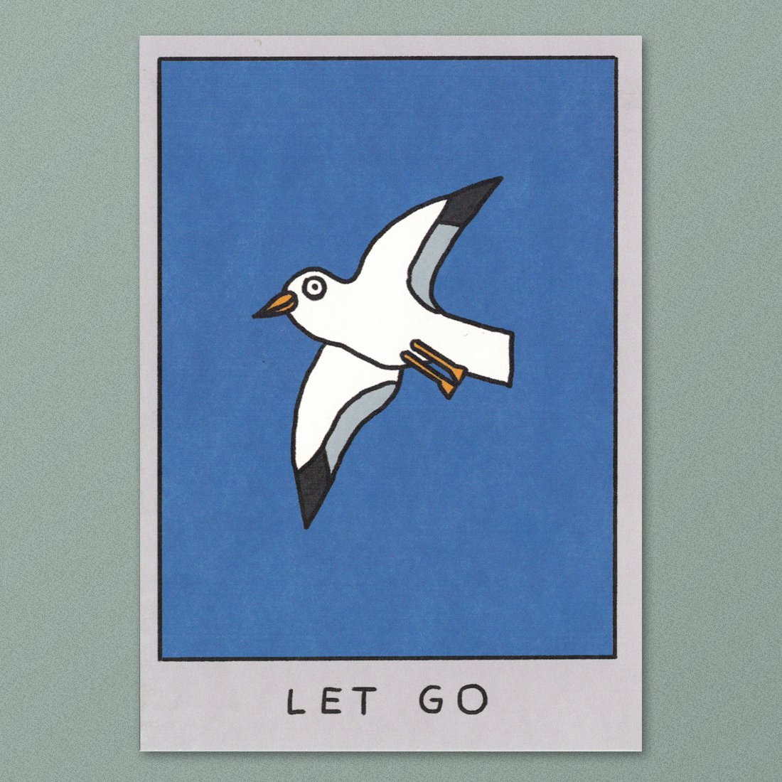 Image of Postcard "Let Go"