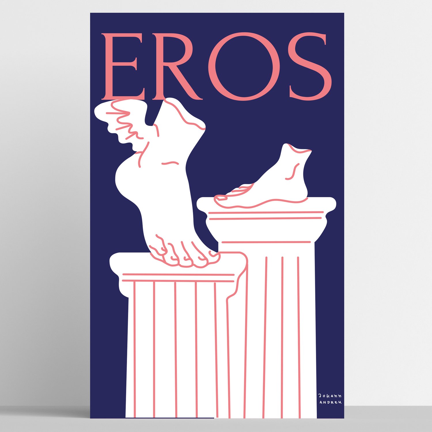 "EROS/Hermes's Feet" - Special Edition Poster