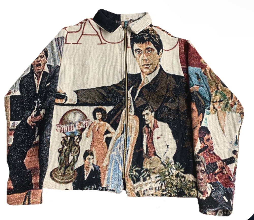Image of Pangea Scarface Tapestry Jacket