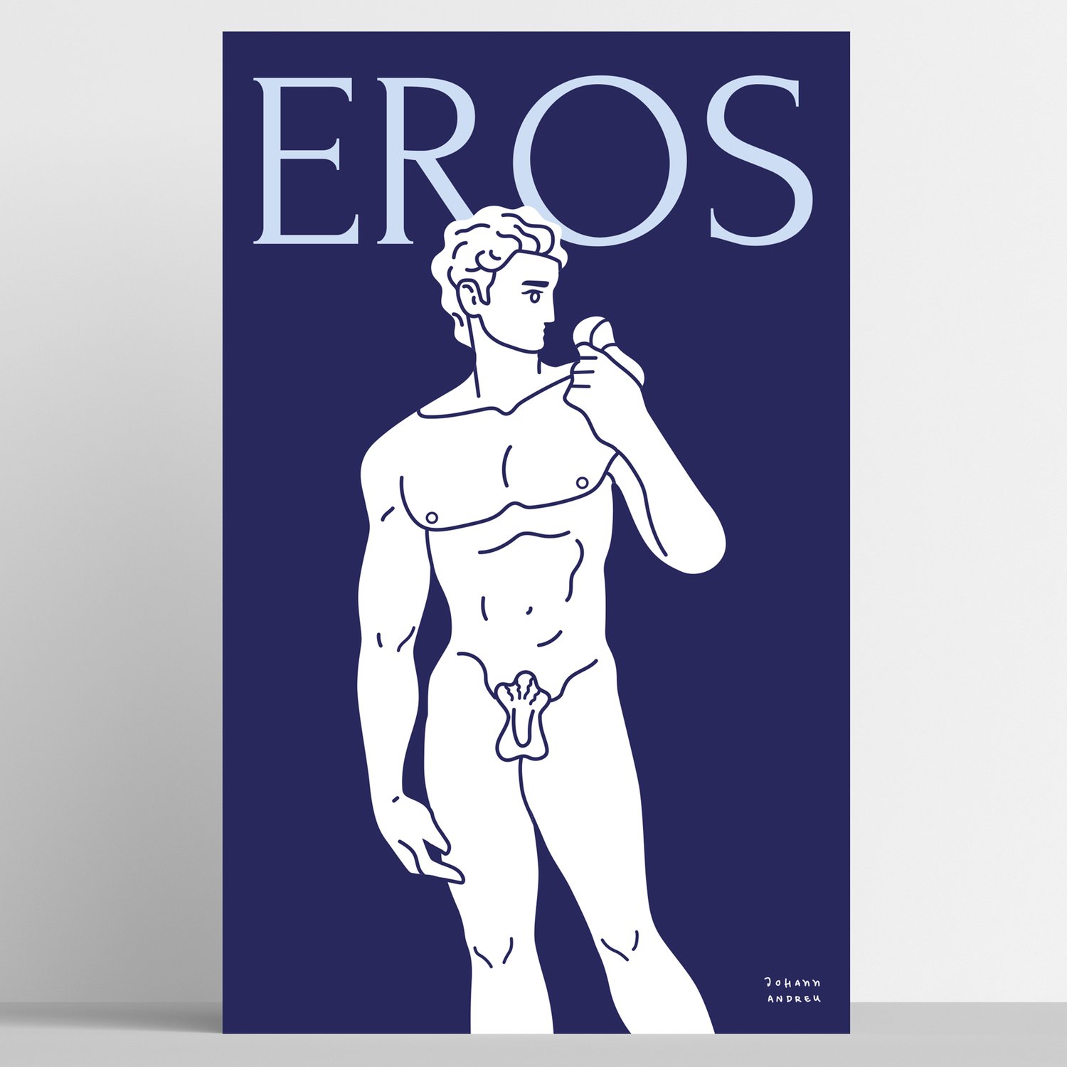 "EROS/Michelangelo's David" - Special Edition Poster