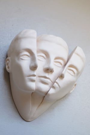 Clay face 1