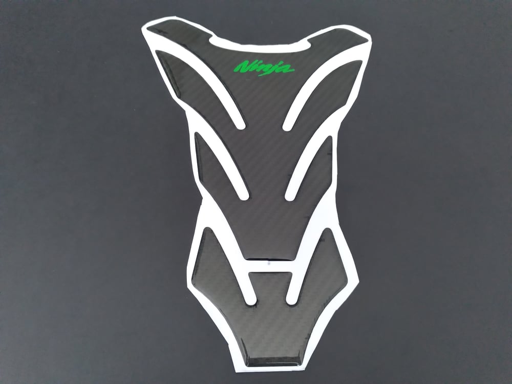 Image of Carbon Fiber Kawasaki Ninja Tank Pads 