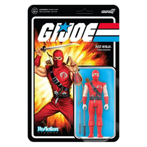 G.I. Joe Super7 ReAction Figure – Red Ninja (Target Exclusive)