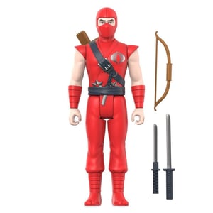 G.I. Joe Super7 ReAction Figure – Red Ninja (Target Exclusive)