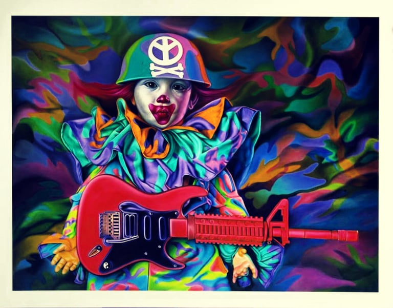 Ron English “Combat Rising” edition of 10