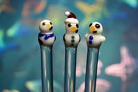 Image 5 of Christmas & Winter Glass Stir Sticks