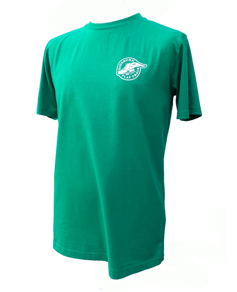 Image of Flat Track T-shirt - GREEN