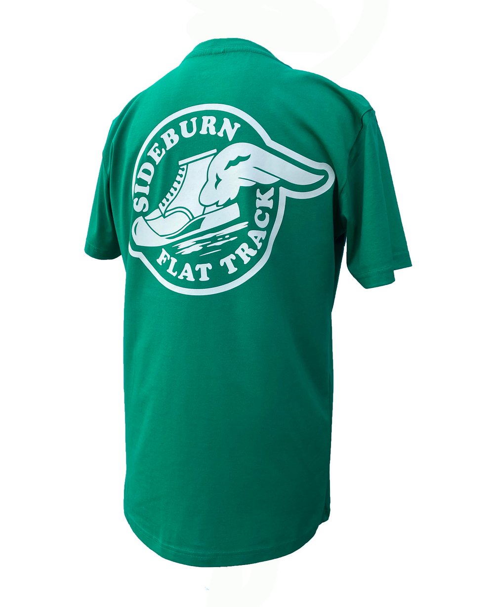 Image of Flat Track T-shirt - GREEN