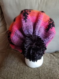 Image 5 of Starburst Sunset Tree Silhouette Beanie