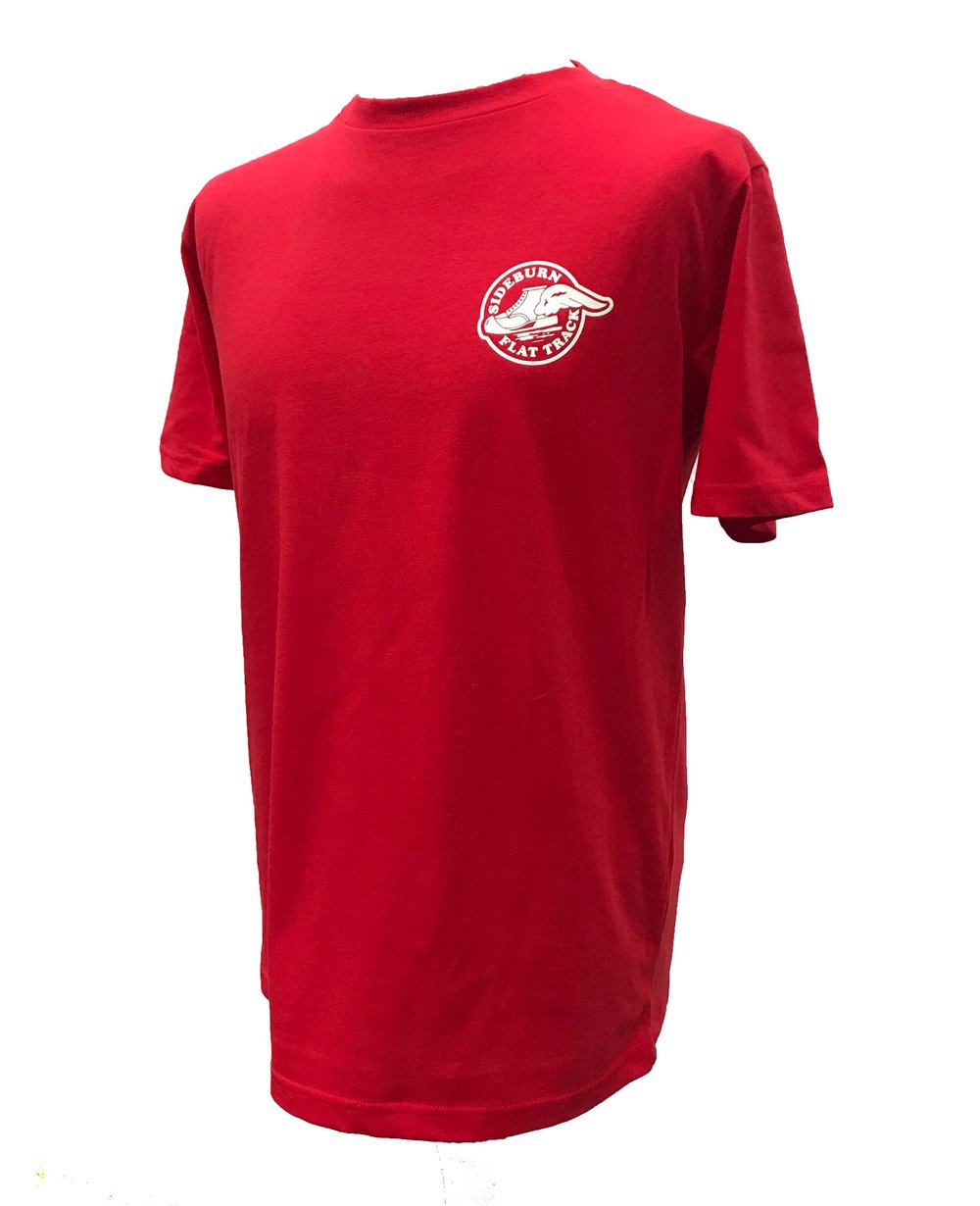 Image of Flat Track T-shirt - RED