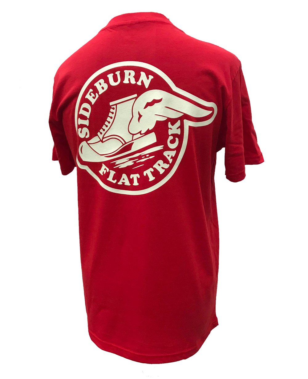 Image of Flat Track T-shirt - RED