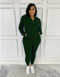 Ladies Sweatsuit - Olive