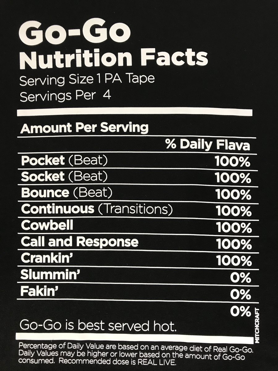Image of LOVE DC GOGO NUTRITION FACTS by MITCHCRAFT (4B2)
