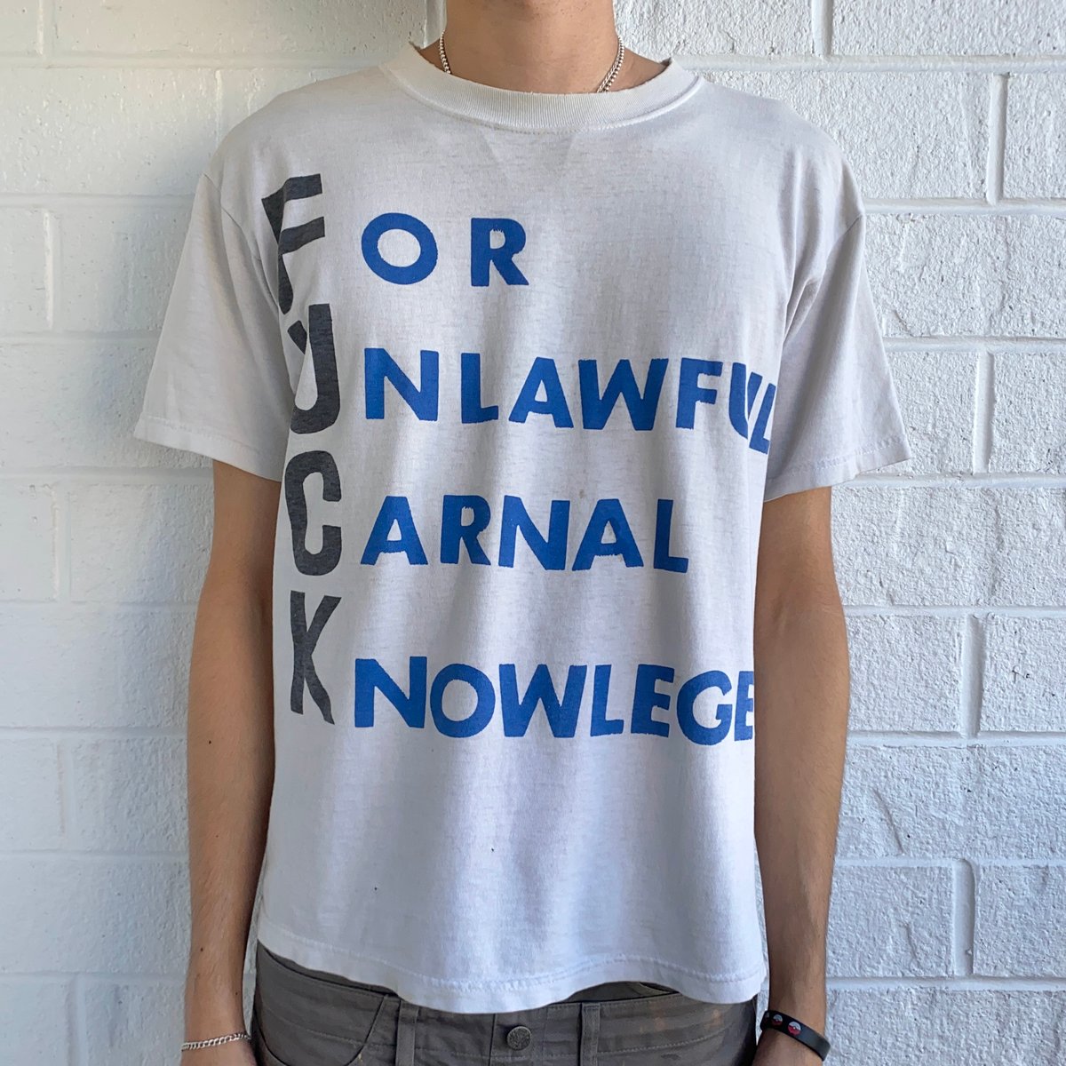 90's Undercover F.U.C.K. Tee | neverlandsupply