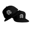 RS (RioSquad) 3D Logo Snapback Hat - Black