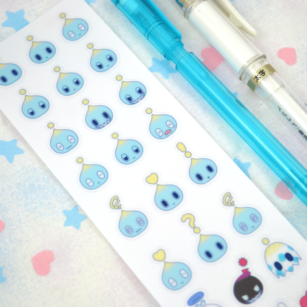 Expressive Chao Sticker Sheet - Vinyl