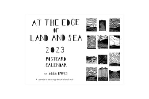 Image of At the Edge of Land and Sea - 2023 Postcard Calendar 