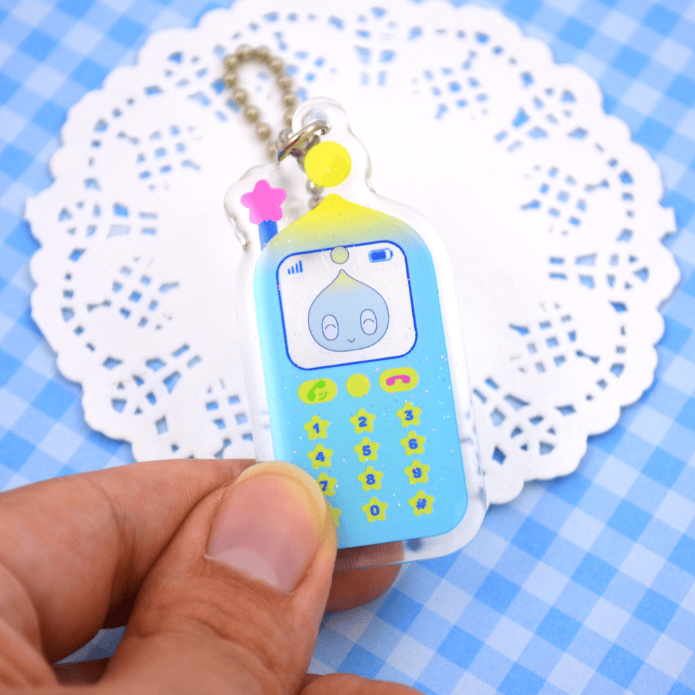 Chao Phone Keychain