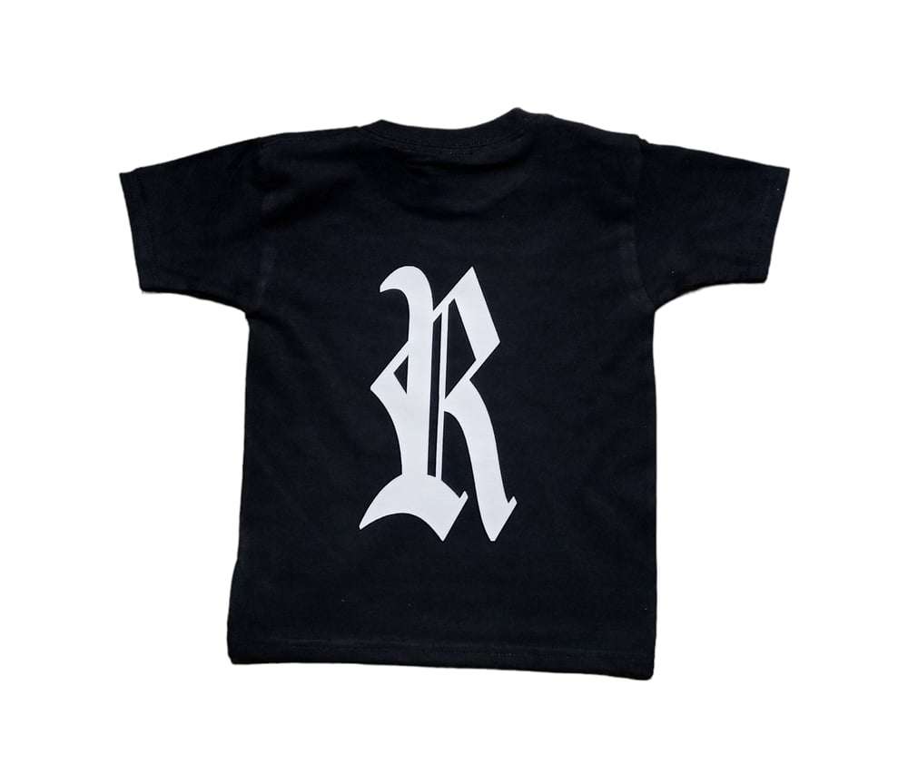 Image of Rebel Outsiders Toddler/Youth " Black" Shirt 