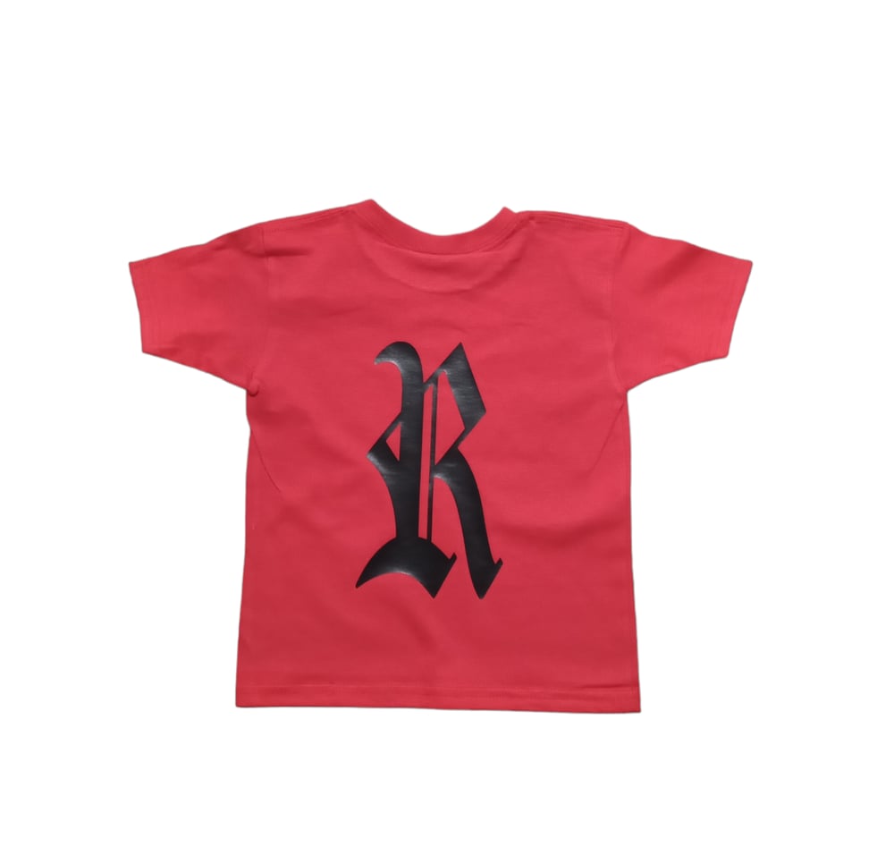 Image of Rebel Outsiders Toddler /Youth " Red  "  Shirt 