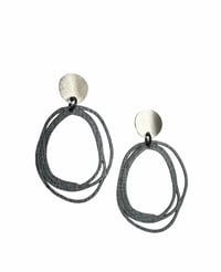 Image 1 of Loop post earrings