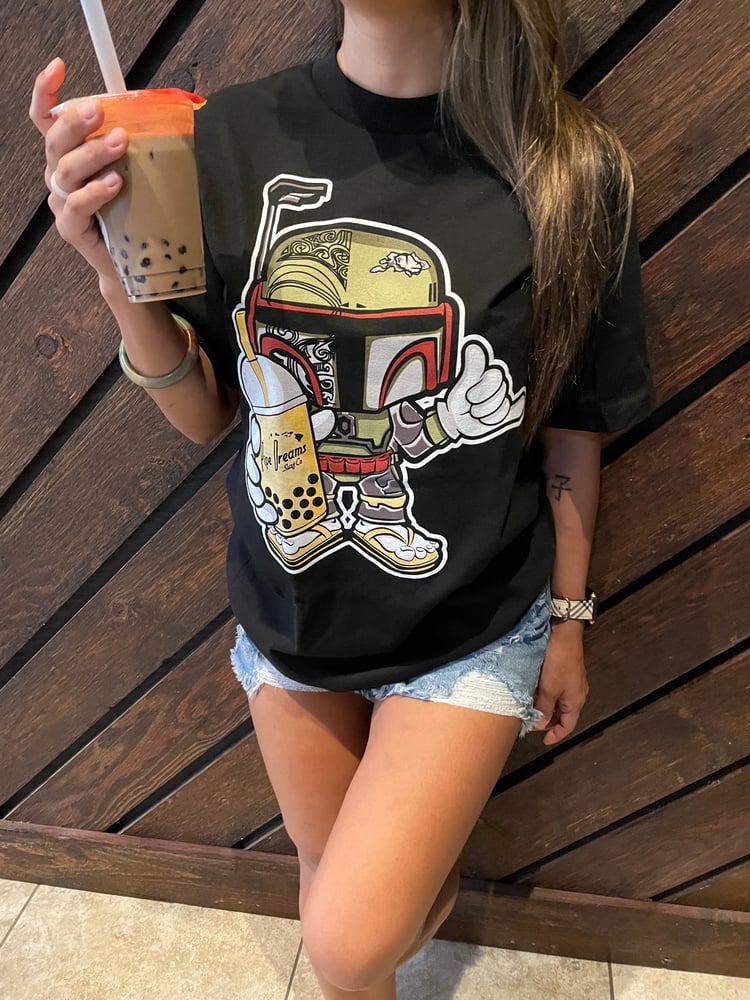 Image of Boba Milk Tea Black Men's T-shirt