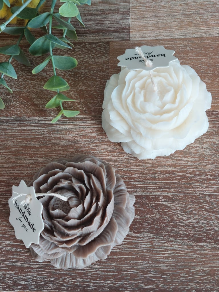 PEONY SOY CANDLES FLOWERS Image 3