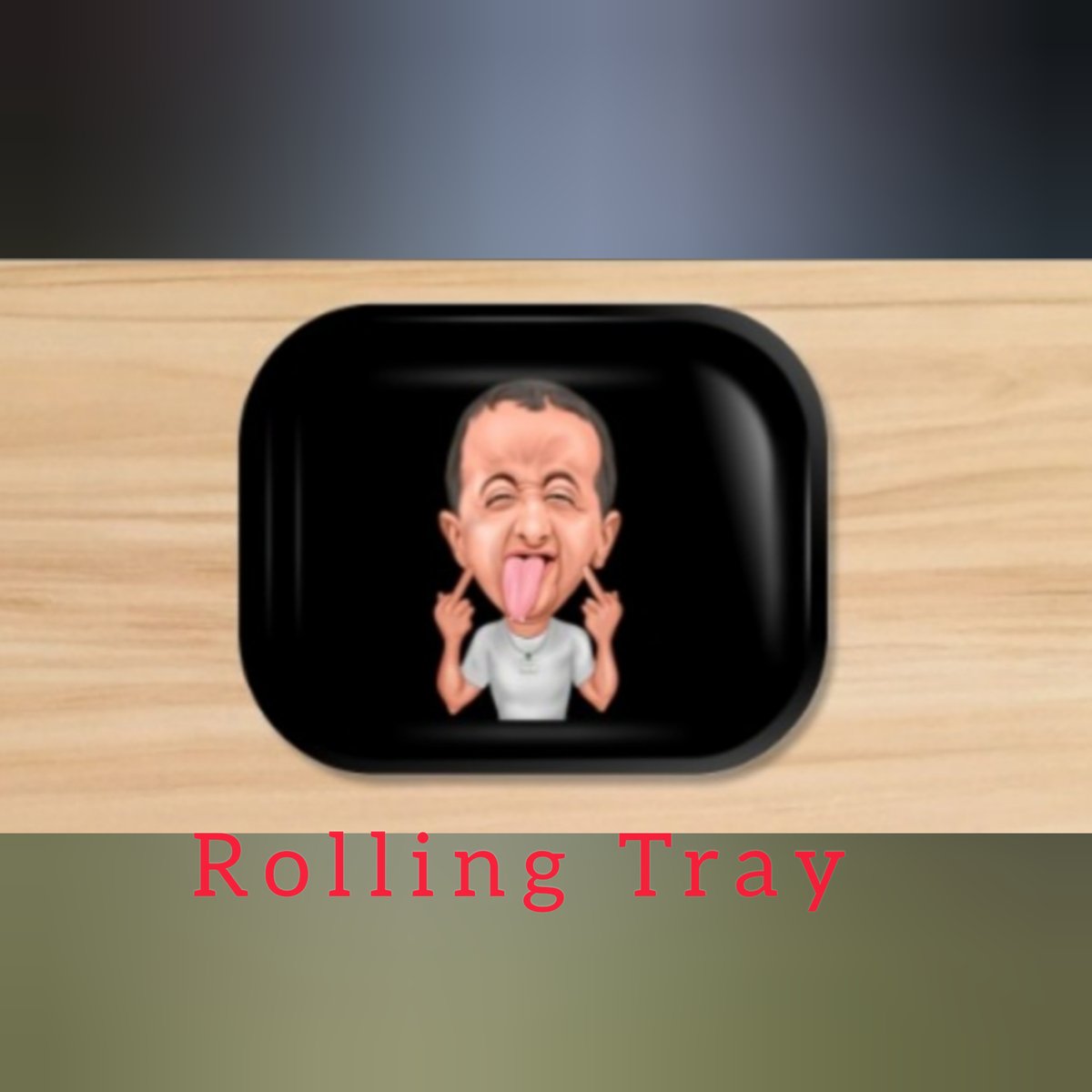 Image of Rolling Tray & Ashtray Combo 