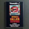 ATTACK OF THE KILLER TOMATOES MOVIE / FRIDGE MAGNET / BUTTON