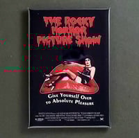 Image 1 of THE ROCKY HORROR PICTURE SHOW FRIDGE MAGNET / BUTTON