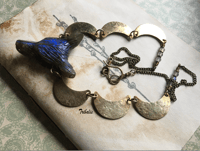 Image 1 of Labradorite Wolf necklace - Lunaris series - n14