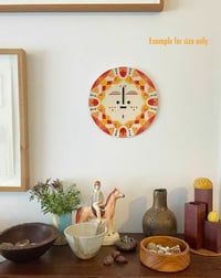 Image 2 of Sunday Sun #75,  2022 Ceramic Wall Hanging