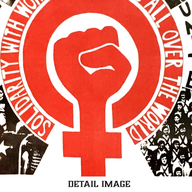 Women’s Day March | Women's Liberation Workshop | 1975 | Event Poster |Wall Art Print | Home Decor