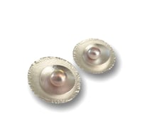 Image 1 of Pink pearl oyster Earrings
