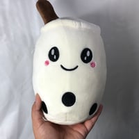 Image 2 of Boba Milk Tea Plushie 