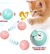 REF  03 : Electric Cat Ball Toys Automatic Rolling
