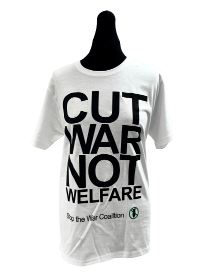 Image of Cut War Not Welfare T-Shirt