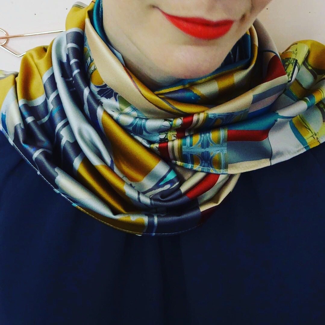 Ochre scarf best sale