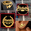 Hoop Earring Customized 75mm